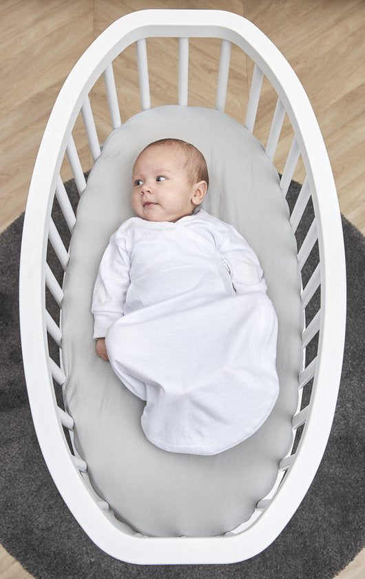 Slaapzak uni wit newborn