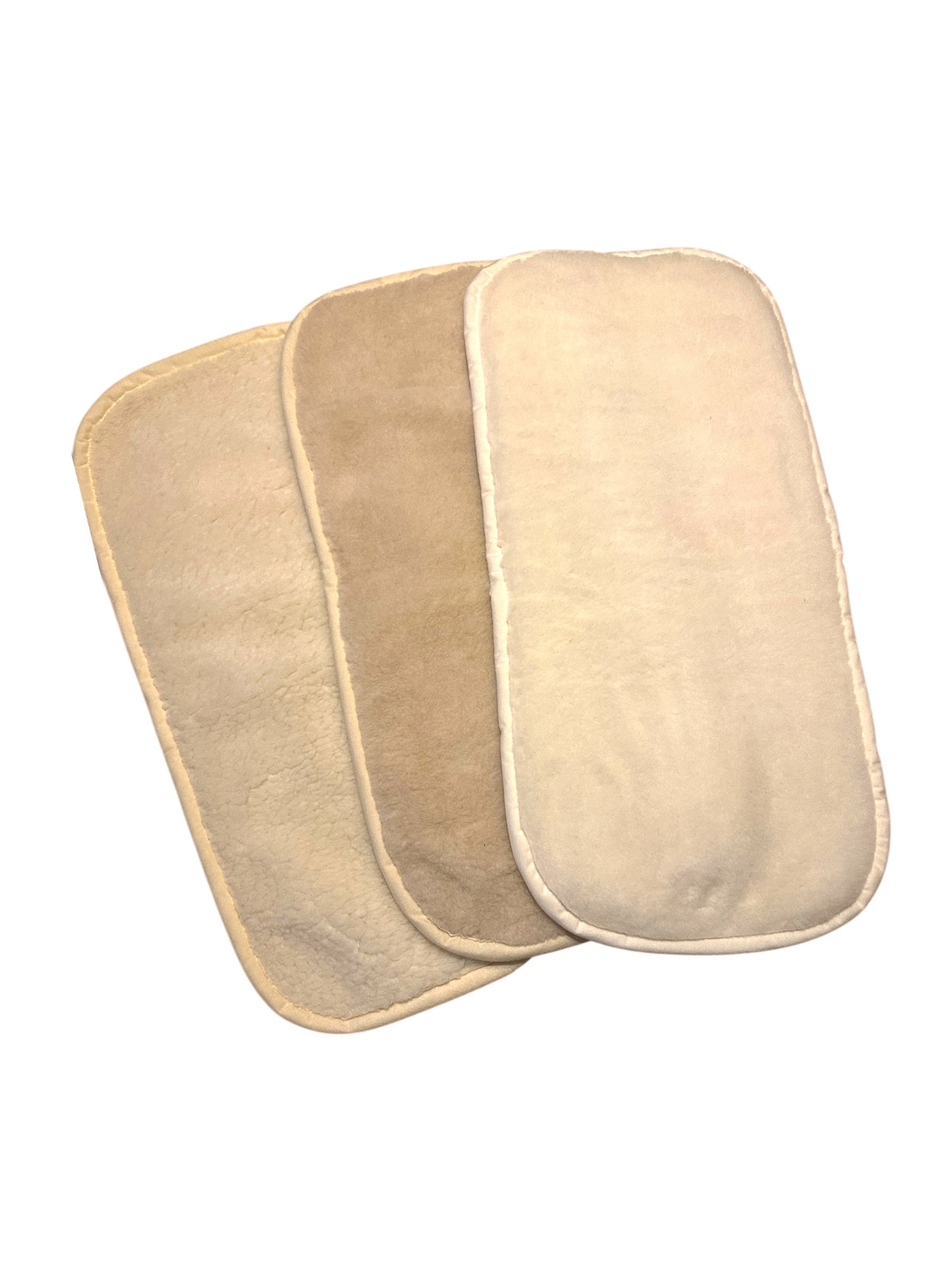 Onderlegger 100% Merino wol ivoor
