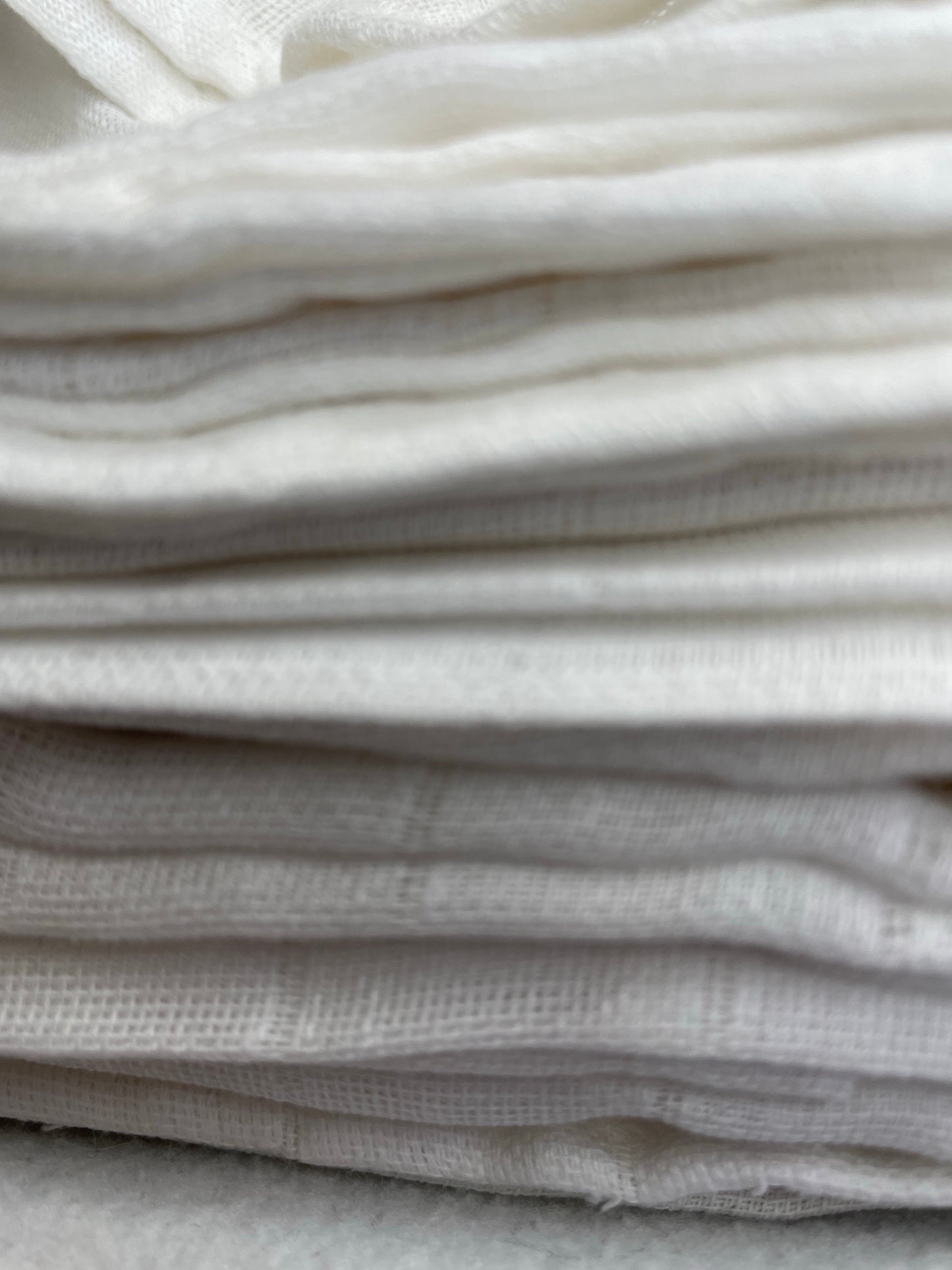 Starterset hydrofiele doeken uni 18 delig