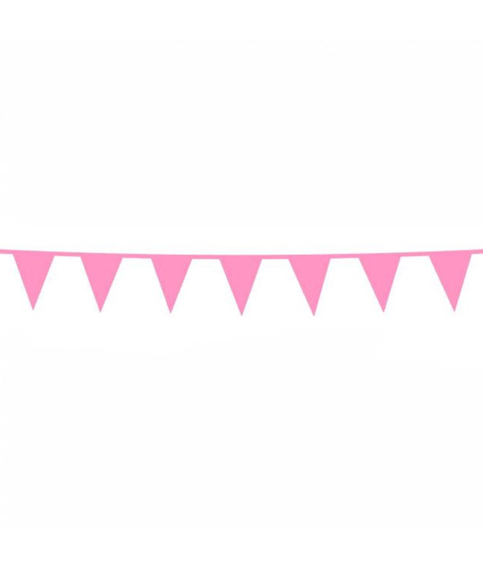 Vlaggenlijn roze meisje