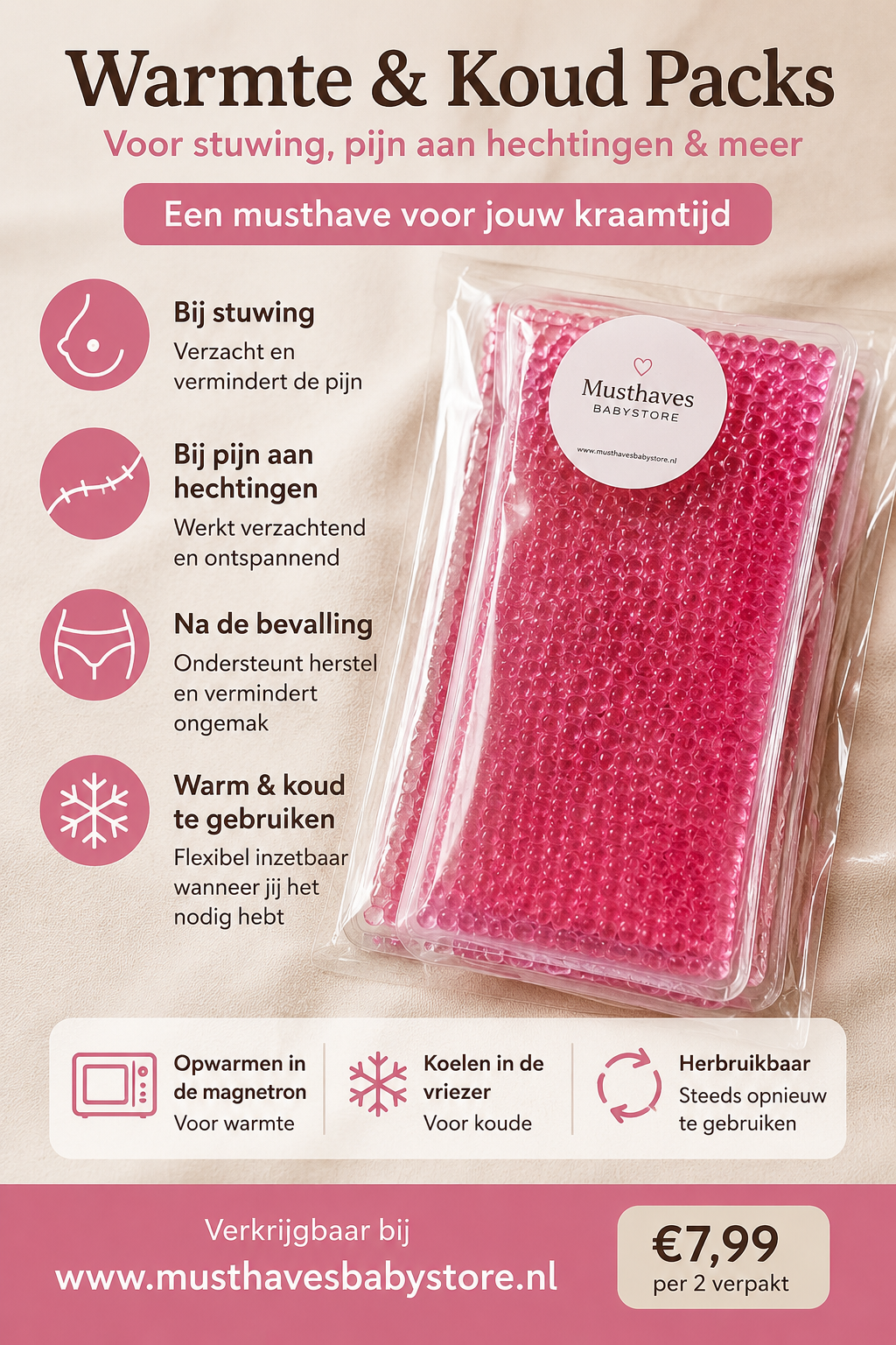 Warmte/koud packs