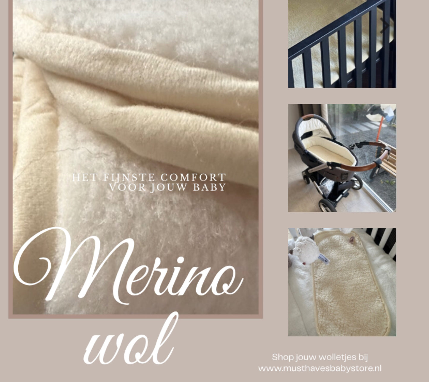 Combi deal Merino wol